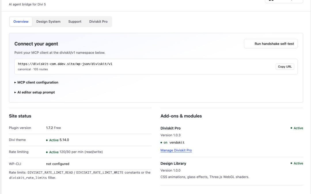 Divi 5 mit KI bearbeiten: Der Diviskit Agent im Detail